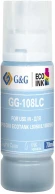 Чернила G&G GG-108LC C13T09C54A светло-голубой70мл для Epson Ecotank L8050/L18050
