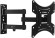 Кронштейн для телевизора Hyundai GL-N2 черный 20"-48" макс.15кг настенный поворотно-выдвижной и наклонный