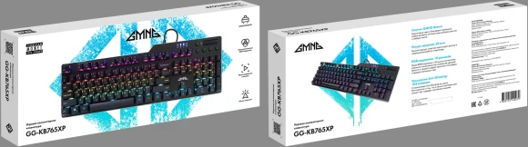 Клавиатура GMNG GG-KB765XP механическая черный USB Multimedia for gamer LED (1901096) Клавиатура GMNG GG-KB765XP механическая черный USB Multimedia for gamer LED (1901096)