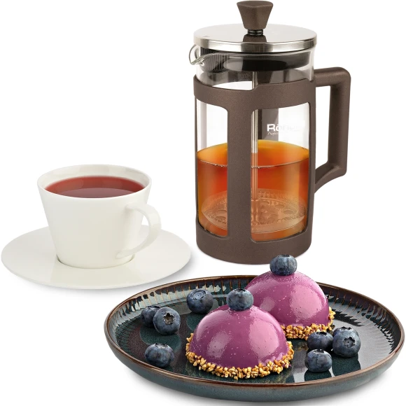 Френч-пресс Rondell Fest RDS-1296 0.6л коричневый