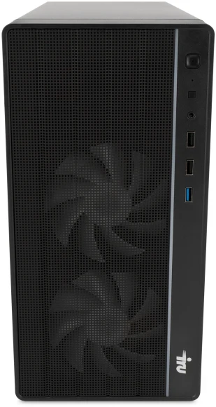 ПК IRU Game 510H6SEA MT i3 12100F (3.3) 16Gb SSD512Gb RTX3050 6Gb FreeDOS GbitEth 500W черный (2023143)