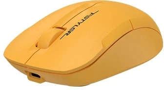Мышь A4Tech Fstyler FG15CS Air2 желтый оптическая 1200dpi silent беспров. USB для ноутбука 3but Мышь A4Tech Fstyler FG15CS Air2 желтый оптическая 1200dpi silent беспров. USB для ноутбука 3but