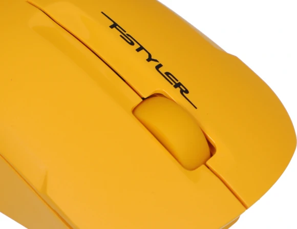 Мышь A4Tech Fstyler FG15CS Air2 желтый оптическая 1200dpi silent беспров. USB для ноутбука 3but Мышь A4Tech Fstyler FG15CS Air2 желтый оптическая 1200dpi silent беспров. USB для ноутбука 3but