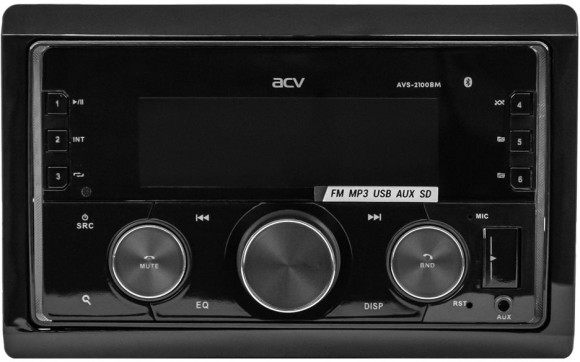 Автомагнитола ACV AVS-2100BM 2DIN 4x50Вт ПДУ (40190) Автомагнитола ACV AVS-2100BM 2DIN 4x50Вт ПДУ (40190)