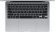 Ноутбук Apple MacBook Air A2337 M1 8 core 8Gb SSD256Gb/7 core GPU 13.3" IPS (2560x1600) macOS grey space WiFi BT Cam (MGN63HN/A)