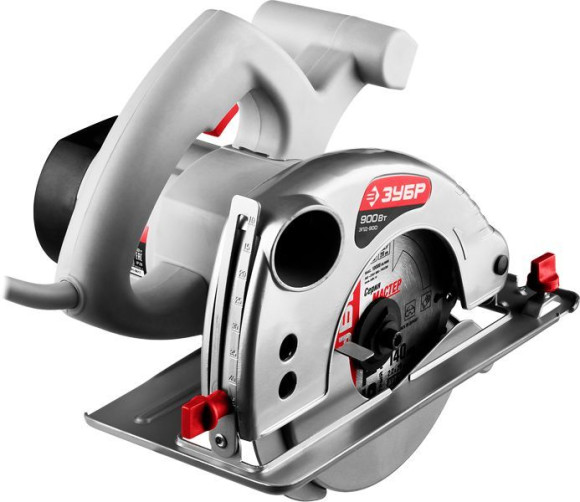 Циркулярная пила (дисковая) Зубр ЗПД-900 900Вт (ручная) D диска.:140мм