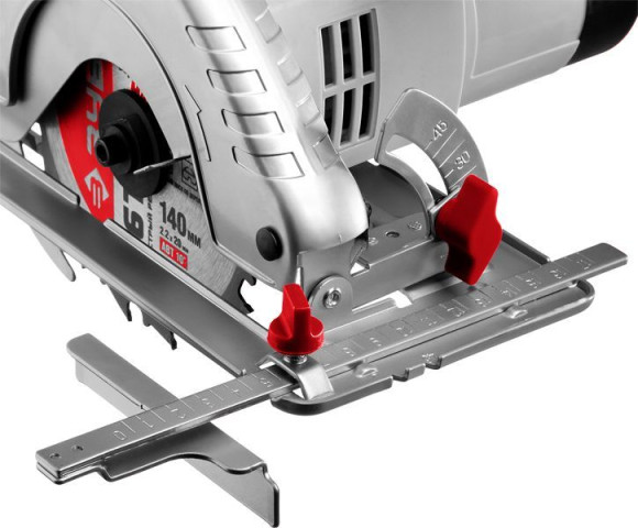 Циркулярная пила (дисковая) Зубр ЗПД-900 900Вт (ручная) D диска.:140мм