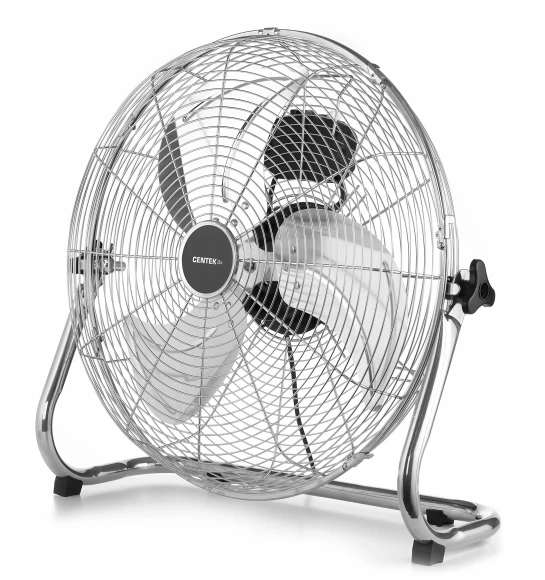 Вентилятор напольный Centek CT-5031 110Вт скоростей:3 серебристый/черный