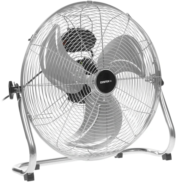 Вентилятор напольный Centek CT-5031 110Вт скоростей:3 серебристый/черный