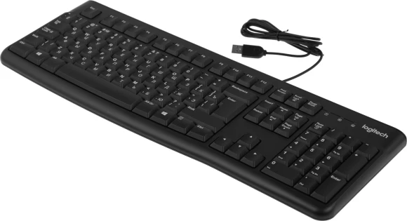 Клавиатура Logitech K120 черный USB (920-002522) Клавиатура Logitech K120 черный USB (920-002522)