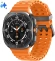 Смарт-часы Samsung Galaxy Watch Ultra LTE 47мм 1.5" AMOLED корп.черный рем.оранжевый (SM-L705FDAACAU)