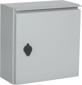 Щит распределительный IEK MKM51-N-04-54 TITAN ЩУ 1/1-1 У1 IP66 навесной 300мм 150мм 310мм 6мод. металл IP66 серый с возможностью установки счетчика (упак.:1шт)