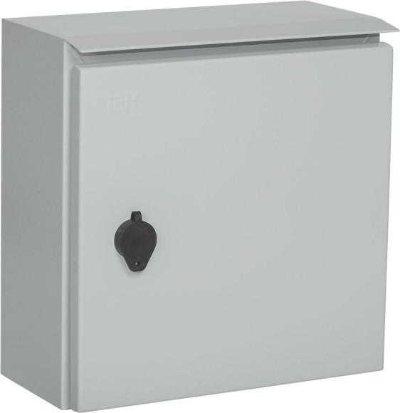 Щит распределительный IEK MKM51-N-04-54 TITAN ЩУ 1/1-1 У1 IP66 навесной 300мм 150мм 310мм 6мод. металл IP66 серый с возможностью установки счетчика (упак.:1шт)