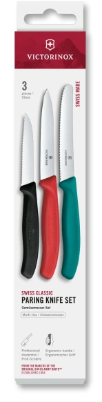 Набор столовых приборов Victorinox Swiss Classic для пикника/офиса набор из 3предм. черный (6.7193.3F) Набор столовых приборов Victorinox Swiss Classic для пикника/офиса набор из 3предм. черный (6.7193.3F)