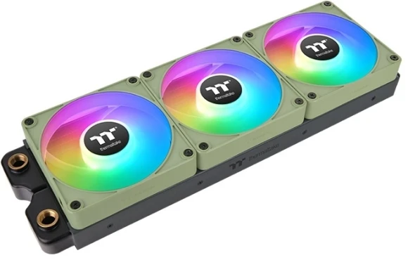 Вентилятор для корпуса Thermaltake CT120 EX Sync Matcha ARGB 120х120x25 зеленый 4-pin 28.5дБ (упак.:3шт) (CL-F196-PL12MG-A) Ret Вентилятор для корпуса Thermaltake CT120 EX Sync Matcha ARGB 120х120x25 зеленый 4-pin 28.5дБ (упак.:3шт) (CL-F196-PL12MG-A) Ret