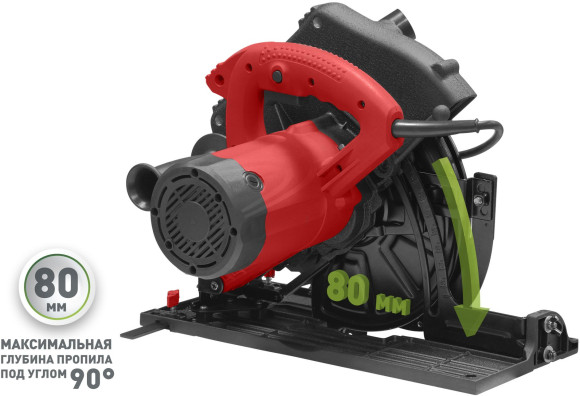 Циркулярная пила (дисковая) Парма 235Д 2200Вт (ручная) D диска.:235мм (02.004.00004)