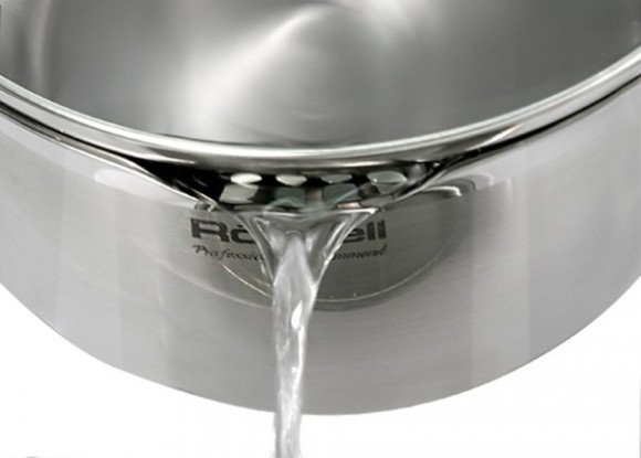 Кастрюля Rondell Strike Grey Ultra RDS-1947 2л. d=18см (с крышкой) стальной