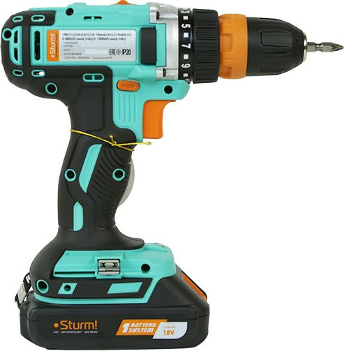Шуруповерт Sturm! CD3618T аккум. патрон:быстрозажимной (кейс в комплекте) Шуруповерт Sturm! CD3618T аккум. патрон:быстрозажимной (кейс в комплекте)