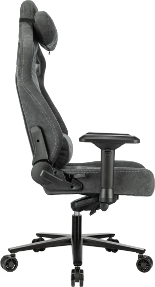 Кресло игровое A4Tech Bloody GC-660 серый Formula 968 искусственная замша с подголов. крестов. металл