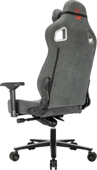 Кресло игровое A4Tech Bloody GC-660 серый Formula 968 искусственная замша с подголов. крестов. металл