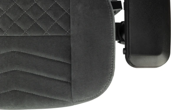 Кресло игровое A4Tech Bloody GC-660 серый Formula 968 искусственная замша с подголов. крестов. металл