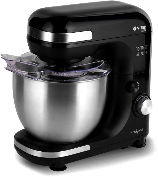 Кухонная машина Vitek VT-1431 BK планетар.вращ. 900Вт черный