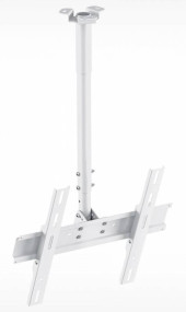 Кронштейн для телевизора Holder PR-101-W белый 32"-65" макс.60кг потолочный фиксированный Кронштейн для телевизора Holder PR-101-W белый 32"-65" макс.60кг потолочный фиксированный