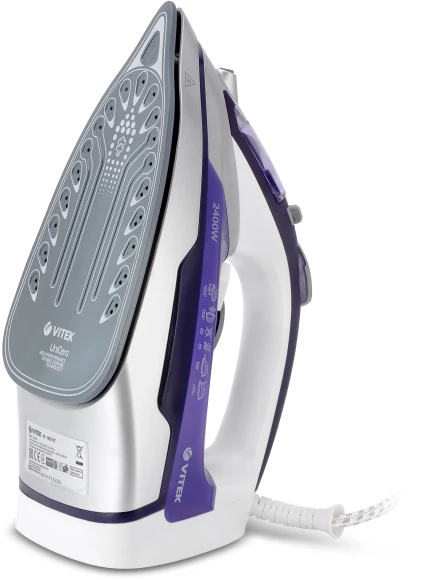 Утюг Vitek VT-1257 2400Вт фиолетовый Утюг Vitek VT-1257 2400Вт фиолетовый