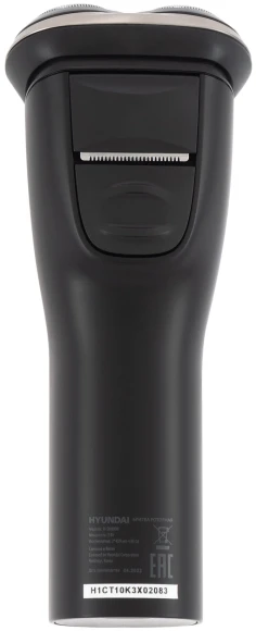 Бритва роторная Hyundai H-SH8090 реж.эл.:3 питан.:аккум. черный/золотистый