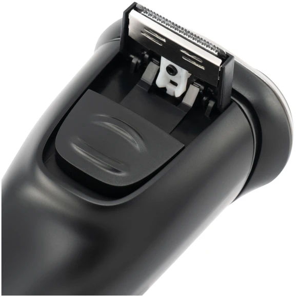 Бритва роторная Hyundai H-SH8090 реж.эл.:3 питан.:аккум. черный/золотистый