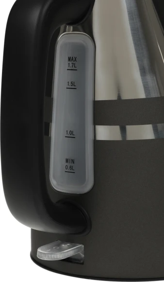 Чайник электрический Kitfort КТ-670-1 1.7л. 2200Вт графит корпус: металл/пластик