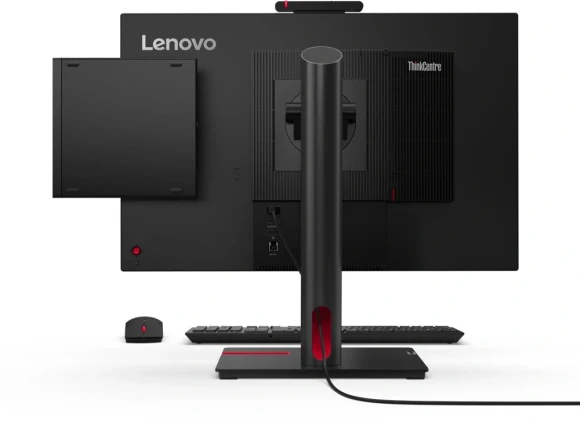 Неттоп Lenovo ThinkCentre Tiny M70q-5 slim i5 14400T (1.5) 16Gb SSD512Gb UHDG 730 без ОС GbitEth WiFi BT 90W kb мышь клавиатура черный (12TESF4D00)