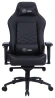 Кресло игровое Cactus CS-CHR-0112BL черный экокожа с подголов. крестов. сталь