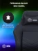 Кресло игровое Cactus CS-CHR-0112BL черный экокожа с подголов. крестов. сталь