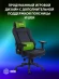 Кресло игровое Cactus CS-CHR-0112BL черный экокожа с подголов. крестов. сталь