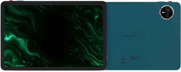 Планшет Digma Pro Eclipse T616 (2.0) 8C RAM8Gb ROM256Gb 11" In-Cell 1920x1200 4G Android 14 зеленый 20Mpix 8Mpix BT WiFi microSD 1Tb 8000mAh 400hrs Планшет Digma Pro Eclipse T616 (2.0) 8C RAM8Gb ROM256Gb 11" In-Cell 1920x1200 4G Android 14 зеленый 20Mpix 8Mpix BT WiFi microSD 1Tb 8000mAh 400hrs