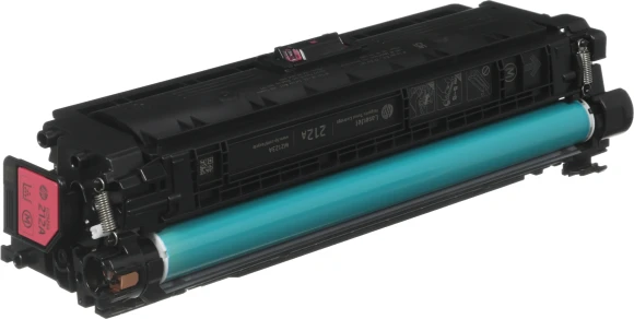 Картридж лазерный HP 212A W2123A пурпурный бар.в компл. (4500стр.) для HP CLJ Enterprise M554/M555