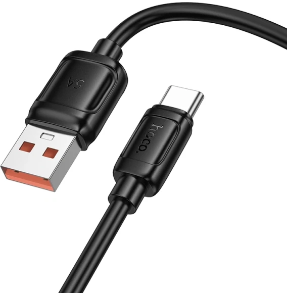 Кабель Hoco X115 51974 USB (m)-USB Type-C (m) 1.2м черный
