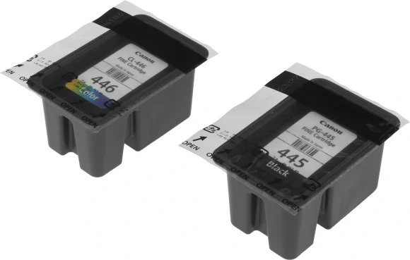 Картридж струйный Canon PG-445/CL-446 8283B004/008 многоцветный/черный набор печ.гол.в компл. для Canon MG2440/MG2540