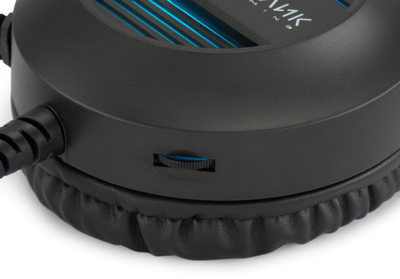 Наушники с микрофоном Оклик HS-L300G черный 2.2м мониторные оголовье (1796949) Наушники с микрофоном Оклик HS-L300G черный 2.2м мониторные оголовье (1796949)