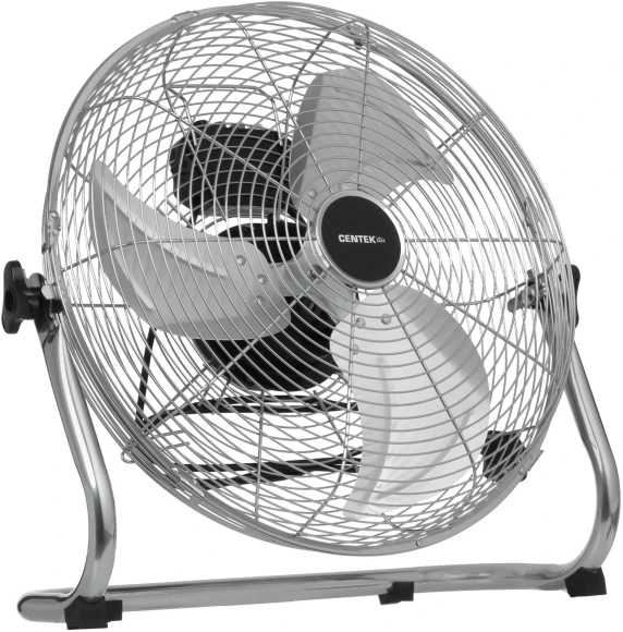 Вентилятор напольный Centek CT-5030 100Вт скоростей:3 серебристый/черный