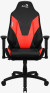 Кресло игровое Aerocool Guardian черный/красный сиденье черный экокожа/сетка с подголов. крестов. нейлон