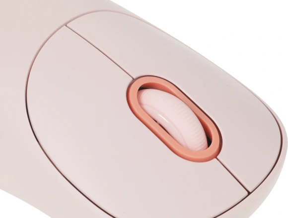 Мышь Xiaomi Wireless Mouse 3 розовый оптическая 1200dpi silent беспров. BT/Radio USB для ноутбука 4but (BHR8911GL)