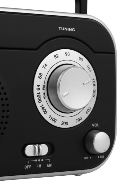 Радиоприемник настольный Vitek VT-3593 черный