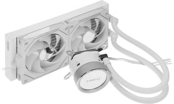 Система водяного охлаждения Lian-Li Galahad II Trinity 240 ARGB Soc-AM5/AM4/1200/1700/1851 белый 4-pin 29dB Al+Cu Ret (G89.GA2T24INW.R0)
