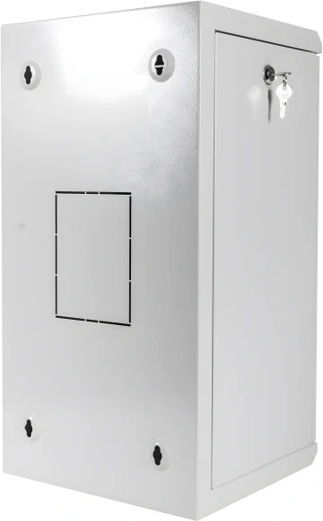 Шкаф коммутационный ЦМО (ШРН-8.255-10) настенный 8U 320x305мм пер.дв.стекл серый 255мм 8.1кг 180град. 420мм