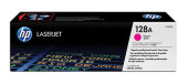 Картридж лазерный HP 128A CE323A пурпурный бар.в компл. (1300стр.) для HP CM1415/CP1525