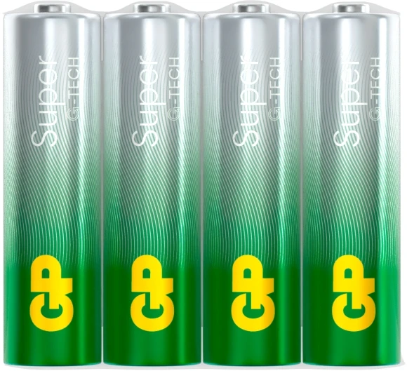 Батарея GP Super 15AA21RA-2CRS4 AA (4шт) спайка Батарея GP Super 15AA21RA-2CRS4 AA (4шт) спайка