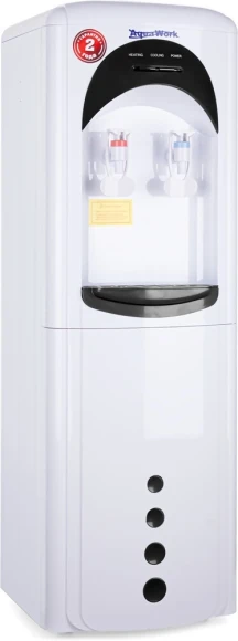 Кулер Aqua Work 17-LDR напольный электронный белый/черный Кулер Aqua Work 17-LDR напольный электронный белый/черный