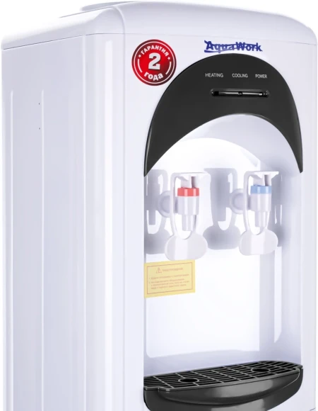 Кулер Aqua Work 17-LDR напольный электронный белый/черный Кулер Aqua Work 17-LDR напольный электронный белый/черный